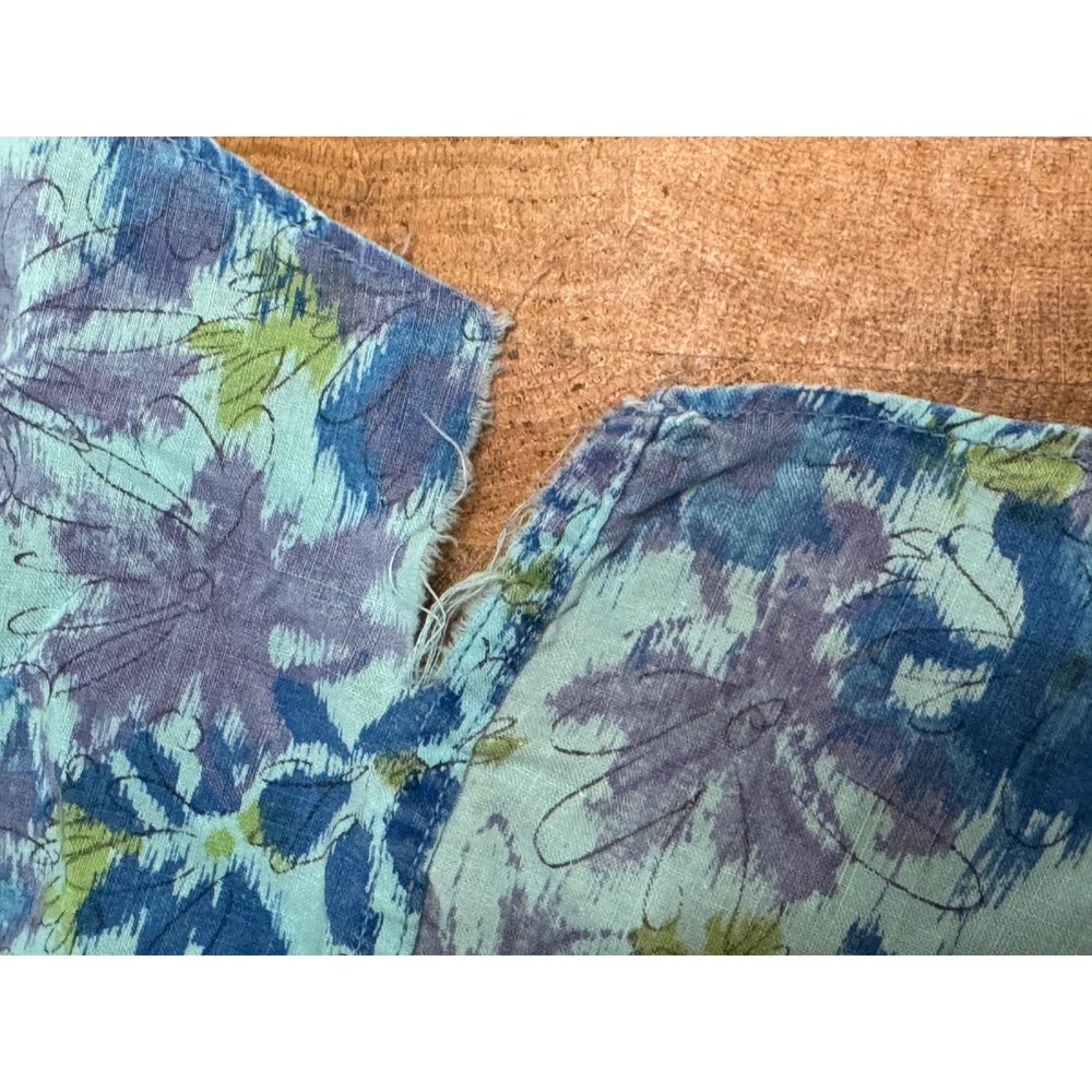 Vintage - Ivy League by Wini - Floral Hawaiian Shirt - Flawed - Picture 4 of 4